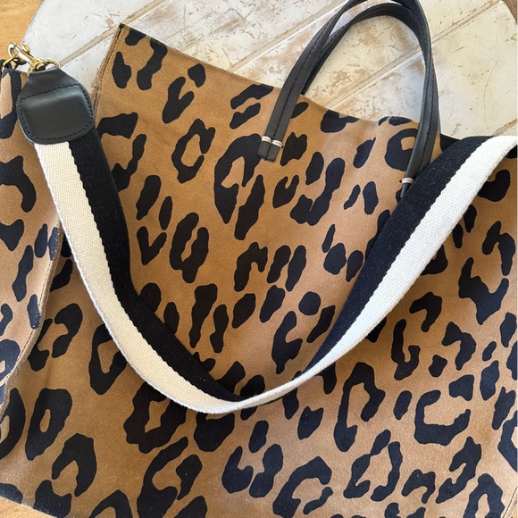 Clare V Handbags - Clare V Simple Leopard Tote